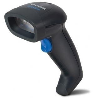 фото Ручной одномерный сканер штрих-кода Datalogic QUICKSCAN I D2130 QD2130-BKK1S USB, черный, фото 1