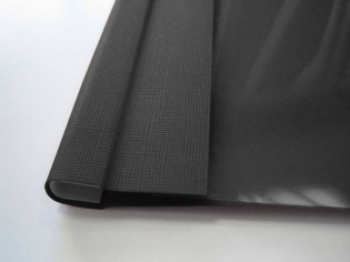 фото C-Bind Мягкие обложки А4 Softclear AA 5 мм черные текстура лен